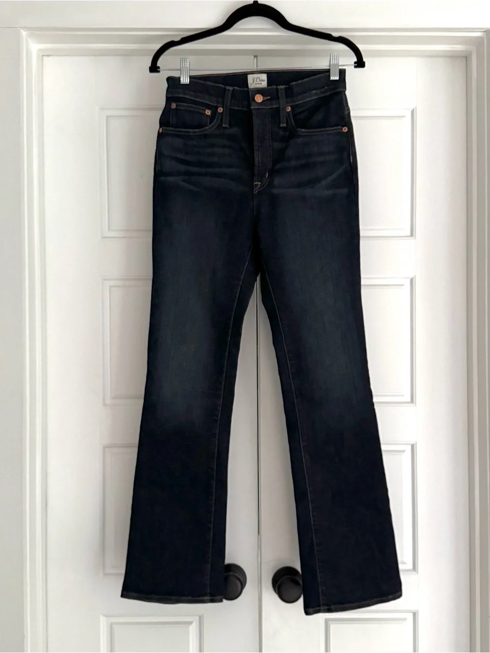 J. Crew NWT Curvy Full Length Demi Boot Jeans, size 27